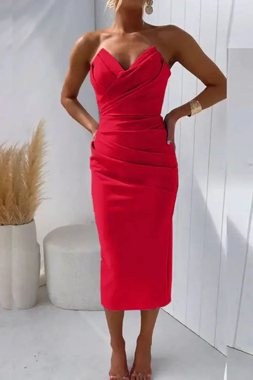 Stilla | Elegant Midikjole Elysian