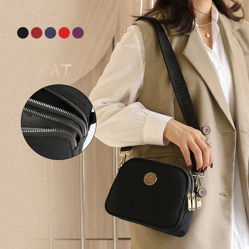 Stilla | Dame Multifunktionel Nylon Skuldertaske