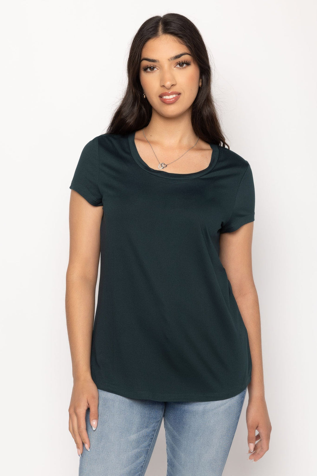 Stilla | Blødt Cap Sleeve Shirt