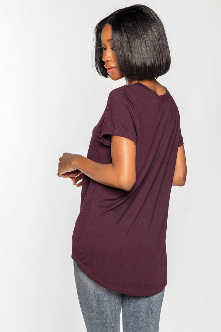 Stilla | Blødt Cap Sleeve Shirt