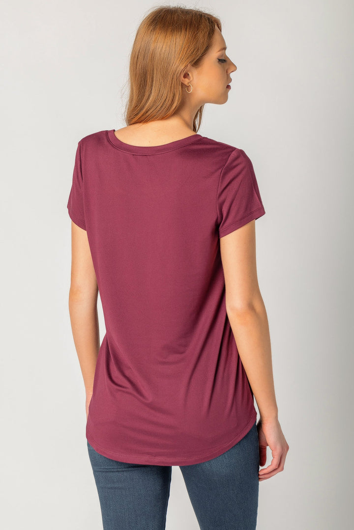 Stilla | Blødt Cap Sleeve Shirt