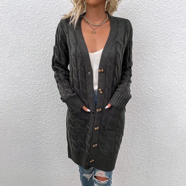 Stilla | Længere Cardigan Med Knapper