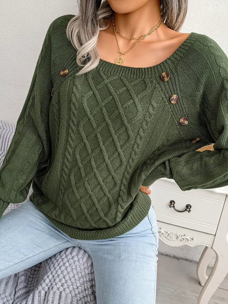 Stilla | Elegant striktrøje til den