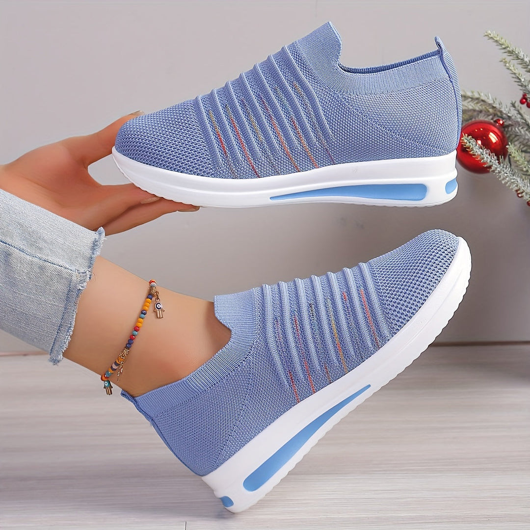 Stilla | Sommer Loafers Til Damer Åndbare, Lette Slip on Sko Med Åbne Tæer