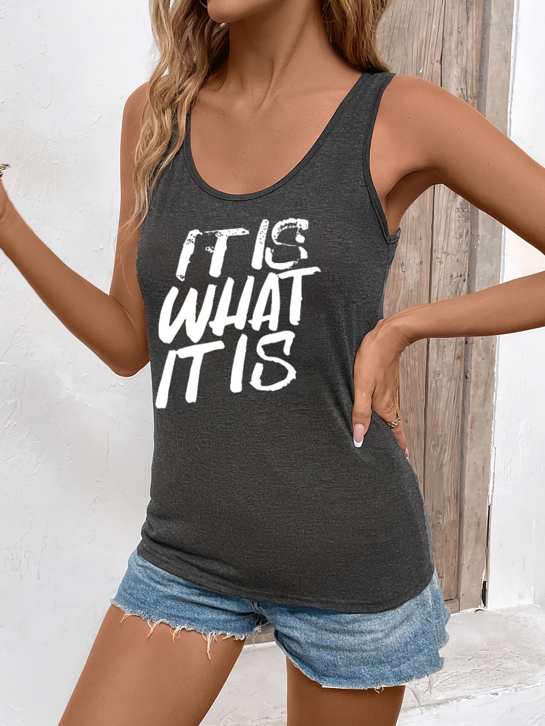 Stilla | Tank Top It Is What It. Sommer, Afslappet Top Uden Ærmer