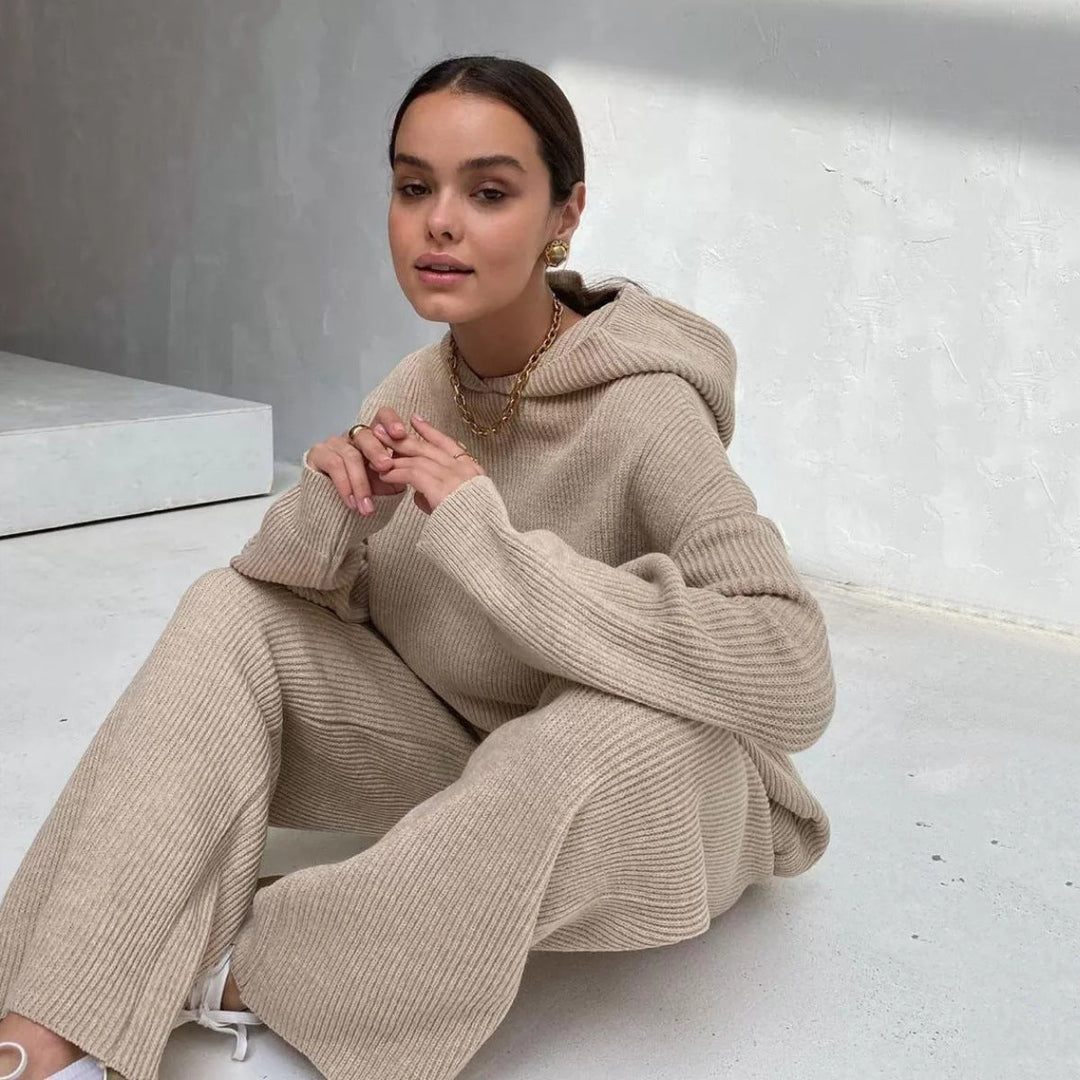 Stilla | Strik Sweatshirt Sæt Beth