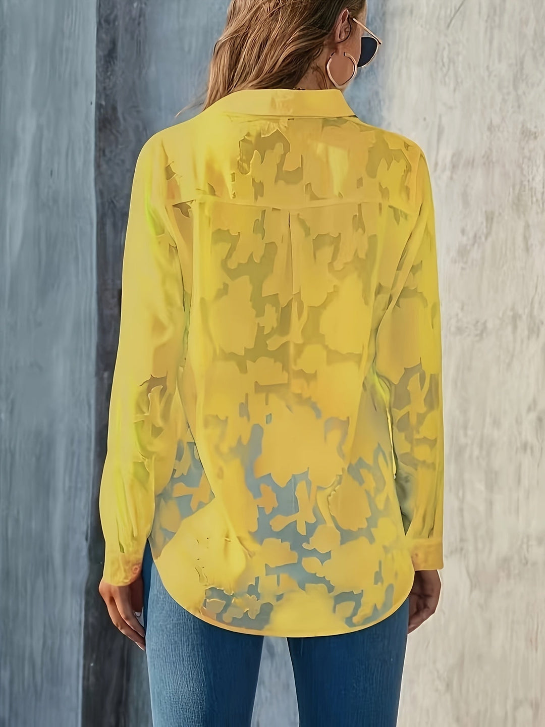 Stilla | Jacquard Dameskjorte