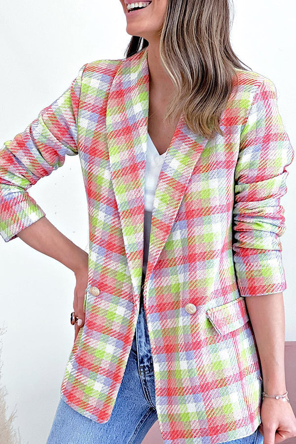 Stilla | Sunrise Dine Øjne Multi Ternet Blazer