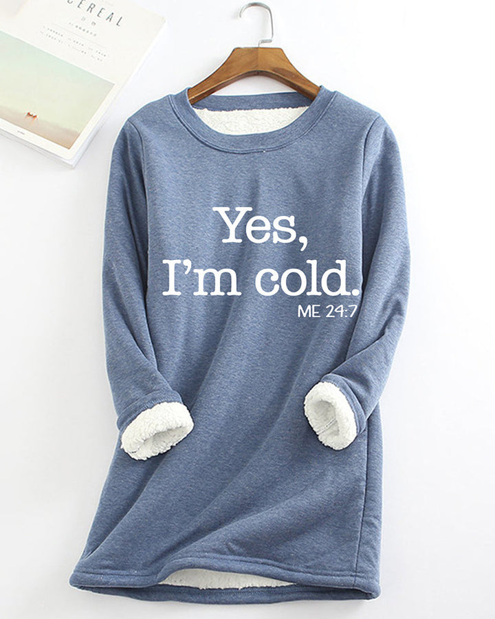 Stilla | Warmer Pullover Mit Süßem Text
