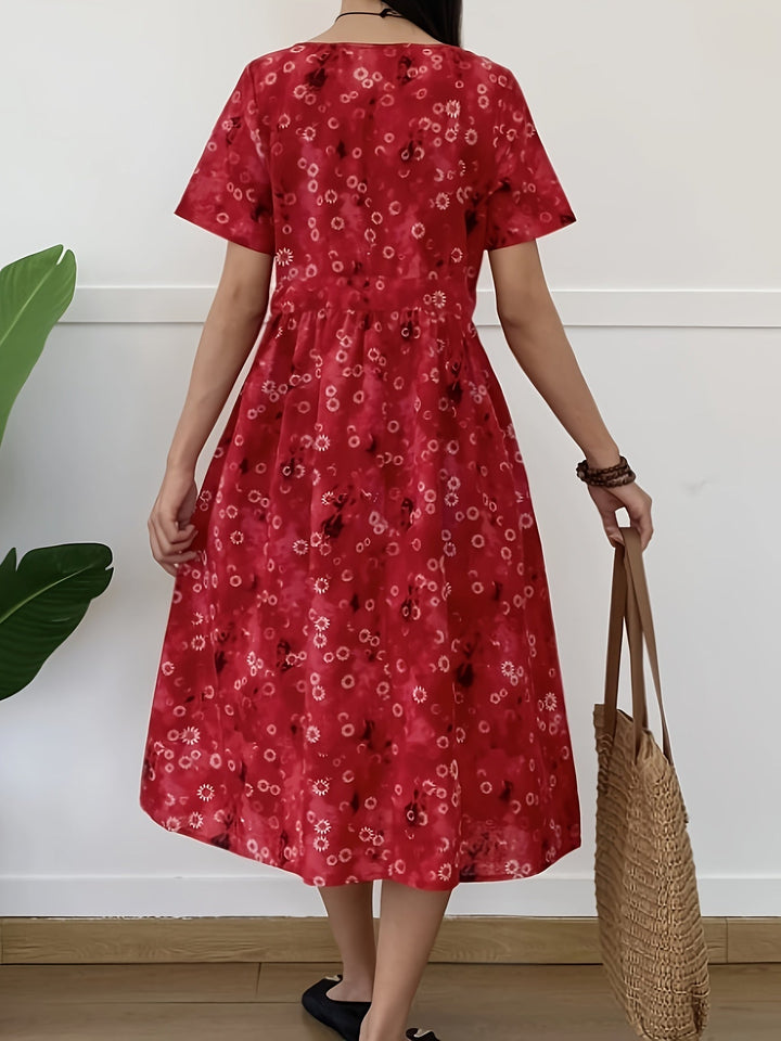 Stilla | Elegant Dame Midi Kjole
