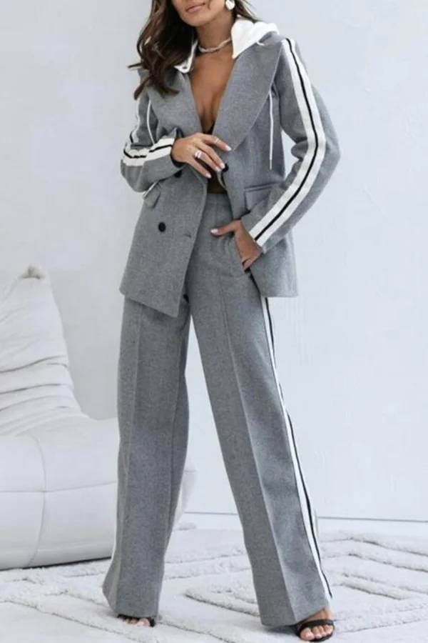 Stilla | Bukser Patchwork Easy Street Sporty Med Elastisk Talje Og Lommer