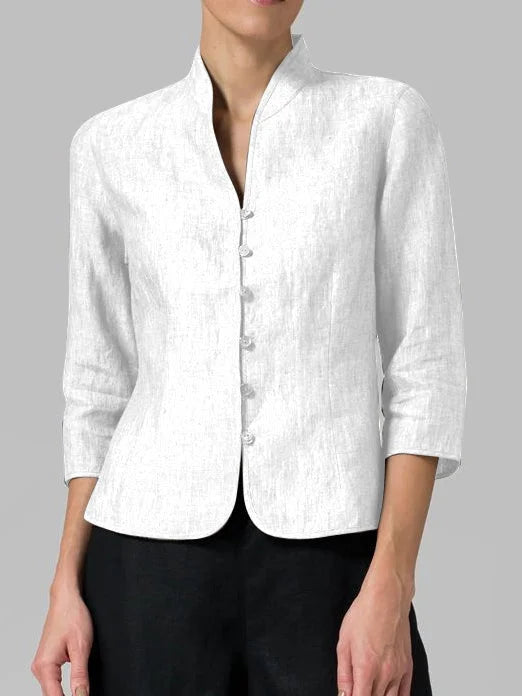 Stilla | Bluse Højkrave Kvinders Bluse