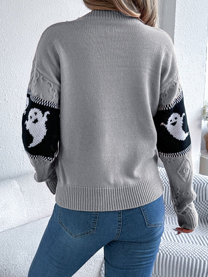 Stilla | Langærmet Pullover Med Rund Halsudskæring Ghost