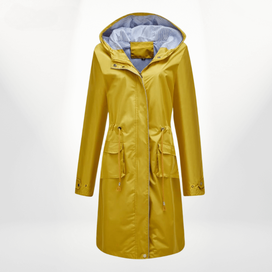 Stilla | Dame vandtæt over-knee trenchcoat