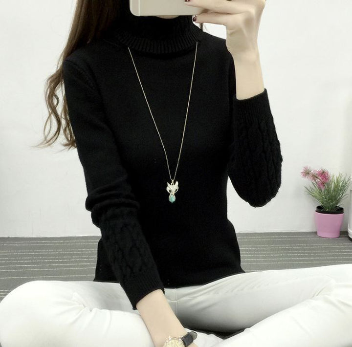 Stilla | Rullekrave sweater Minda til damer