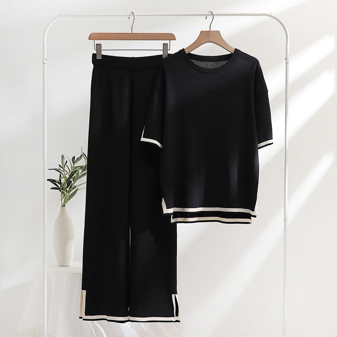 Stilla | Sæt T-shirt og Bukser i Let Mesh