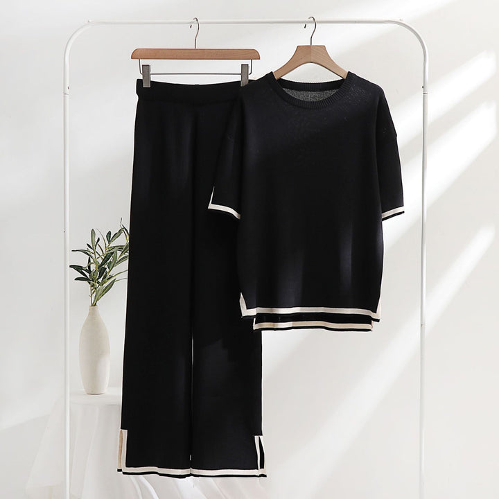 Stilla | Sæt T-shirt og Bukser i Let Mesh