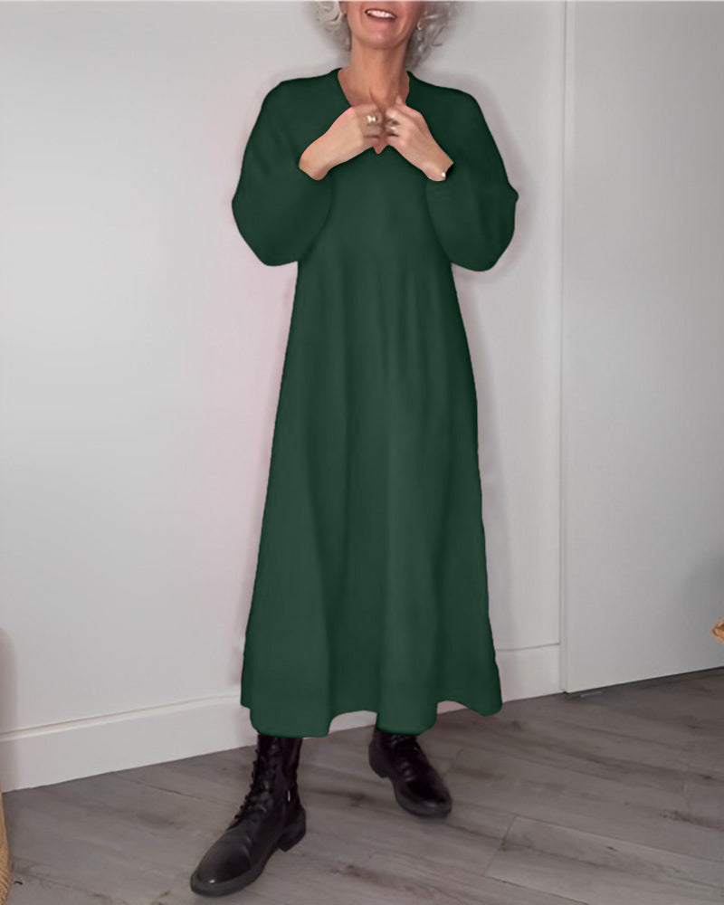 Stilla | Elegant Maxikjole Med Praktiske Lommer