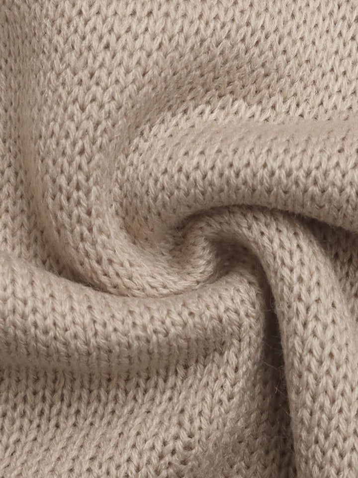 Stilla | Pullover med lange ærmer og rund halsudskæring Perfee Cherry