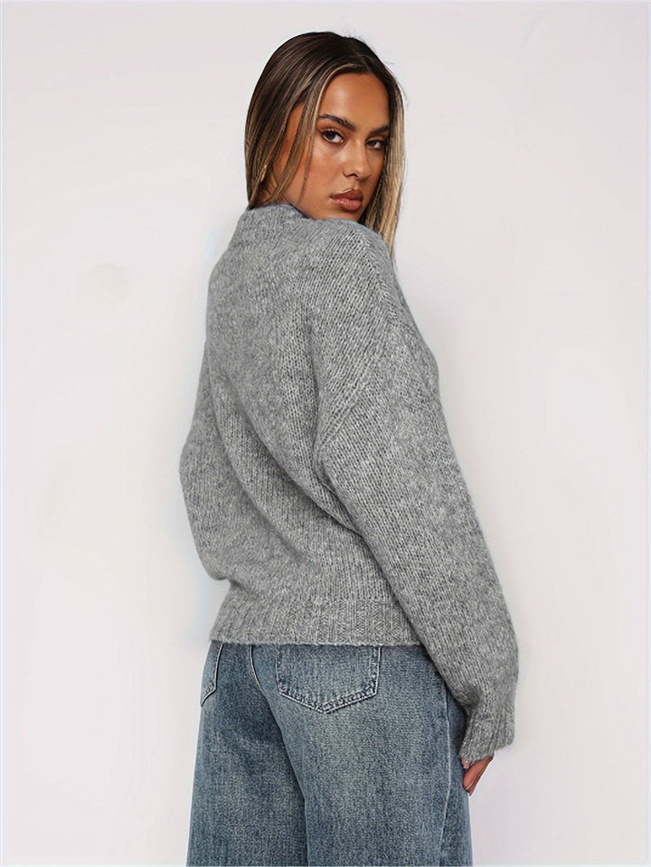 Stilla | Behagelig Sweater Med Rullekrave Til Damer