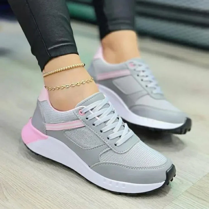 Stilla | Sko Front Snørebånd Wedge Sneakers