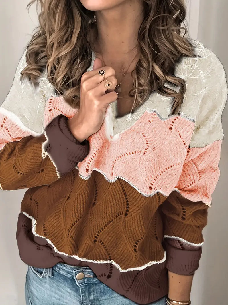 Stilla | Læderpullover med elegant præg