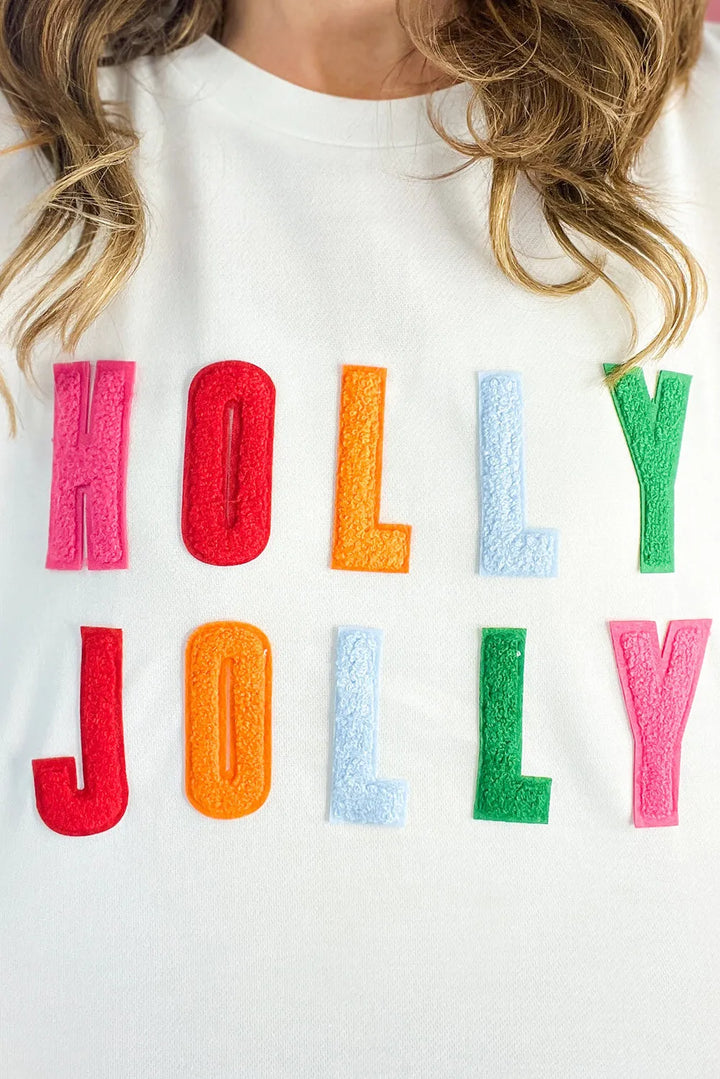 Stilla | Holly Jolly Rundhalsoverdel Med Lange Ærmer