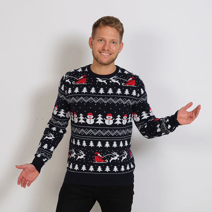 Stilla | Den stilfulde juledragt Navy Herre