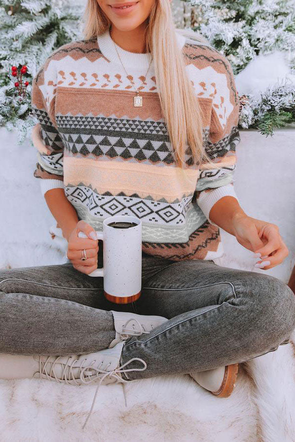 Stilla | Snowdrift Pullover Strikket Trøje
