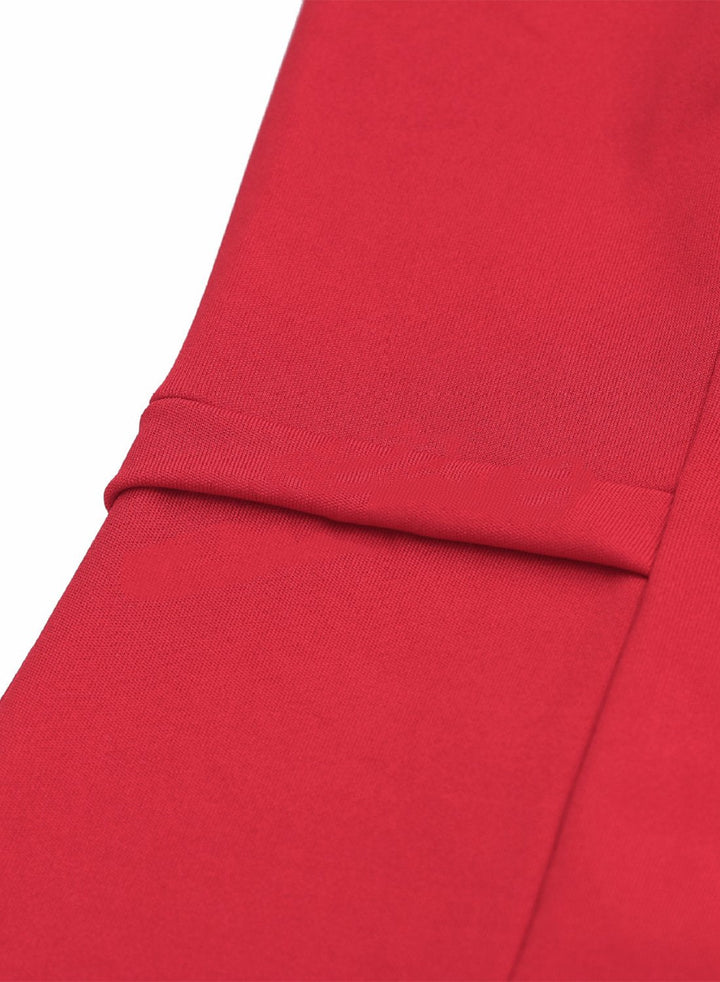 Stilla | Off Shoulder Flounce Ærme Bodycon Festkjole