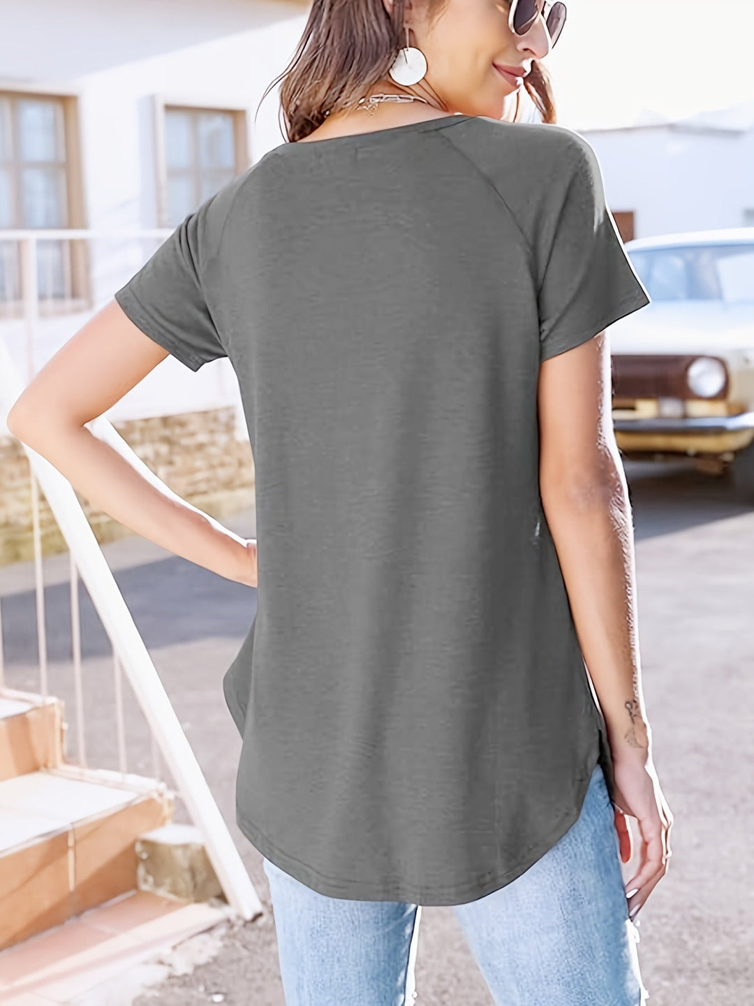 Stilla | Sommer T-Shirt I Linned Til Damer