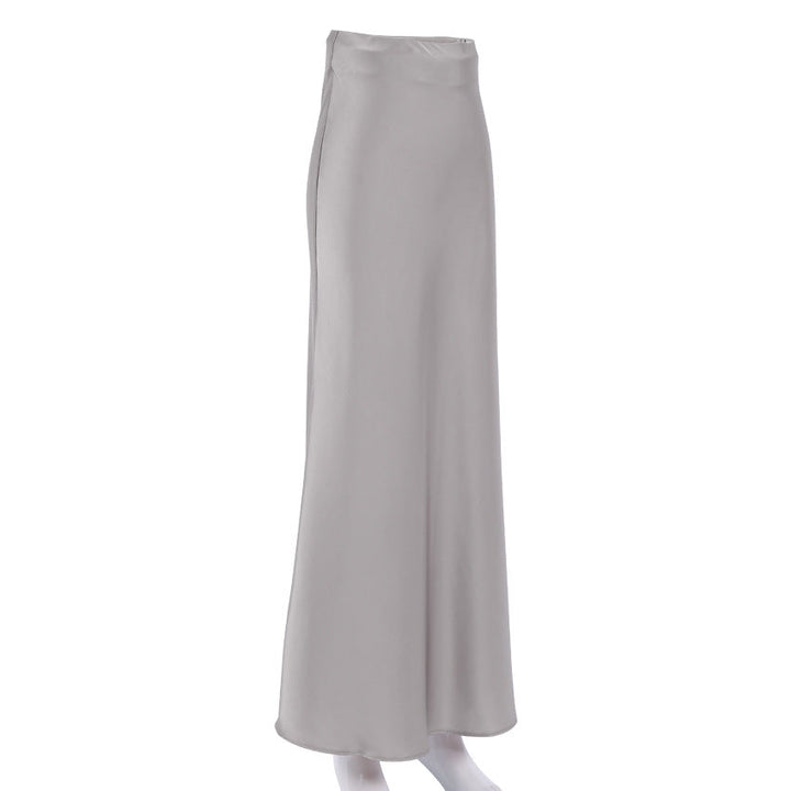 Stilla | elegant silke mermaid nederdel med høj talje