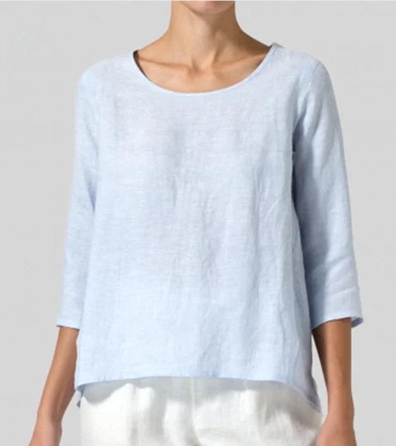 Stilla | Minimalistisk Afslappet Bluse