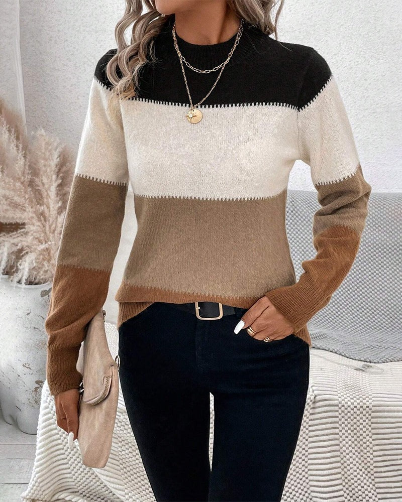 Stilla | Læder Pullover til Dame