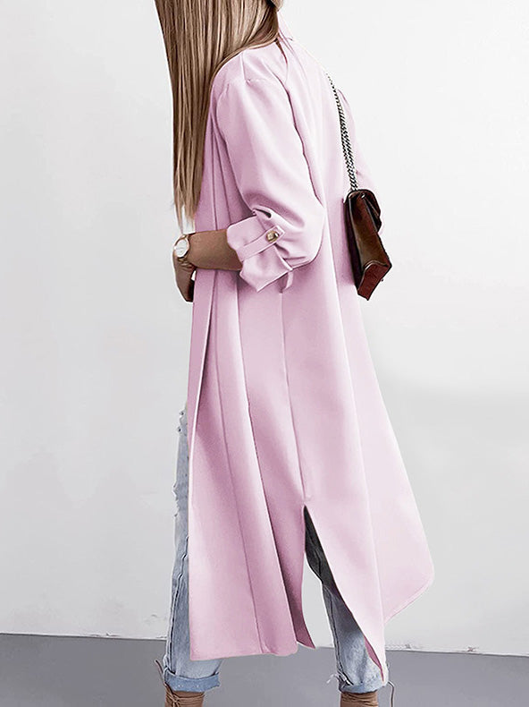 Stilla | Læder Cardigan med elegant præg