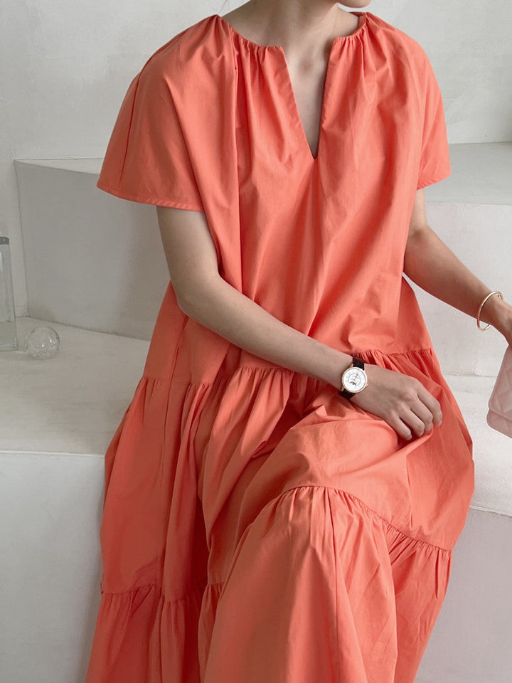 Stilla | Midi Skirt med Volanter