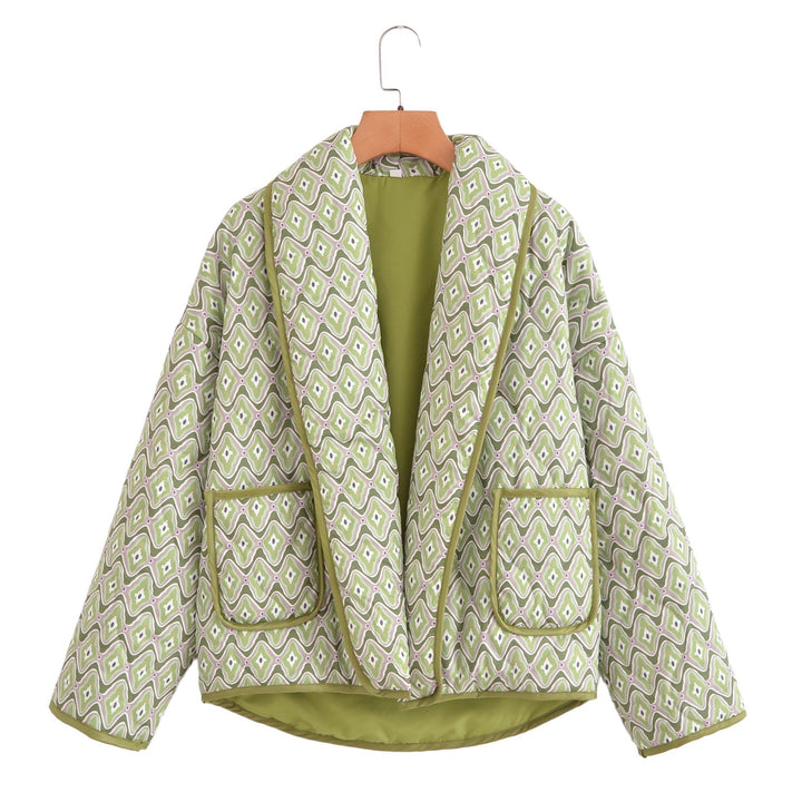 Stilla | Åben Quiltet Jakke I Boho Stil