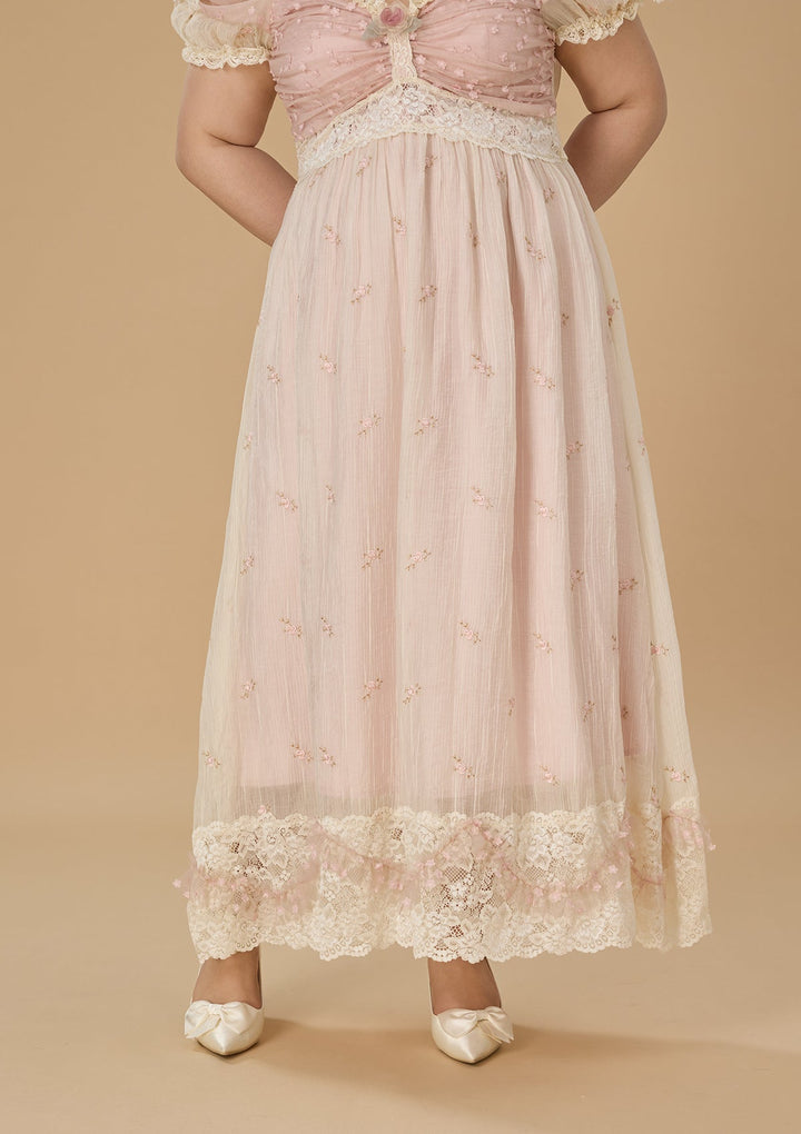 Stilla | Plus Flower & Alice Regency Kjole
