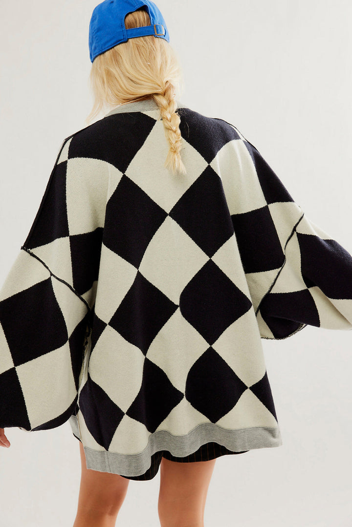 Stilla | Trendy og Løs Cardigan.