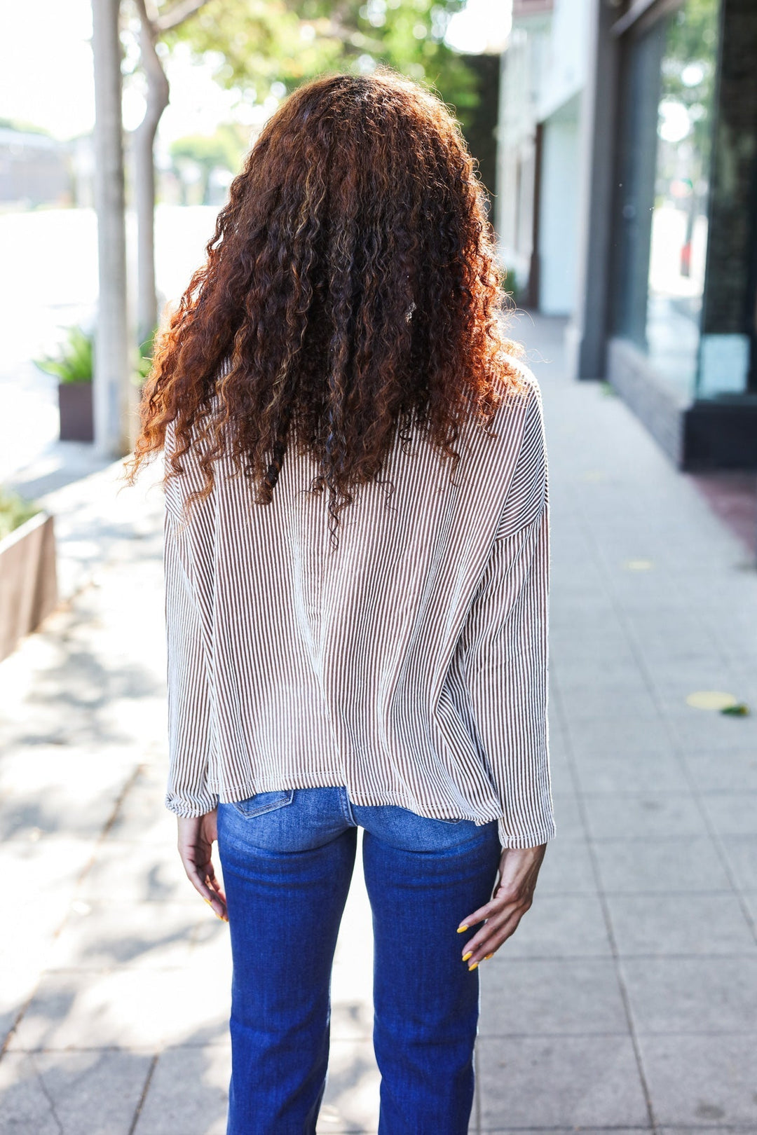 Stilla | Hej Smuk Hud Pullover Dolman Ribbede Kamelfarvet
