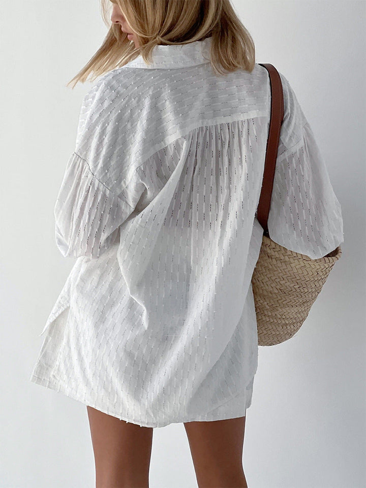Stilla | Strand T Shirt Og Shorts Sæt