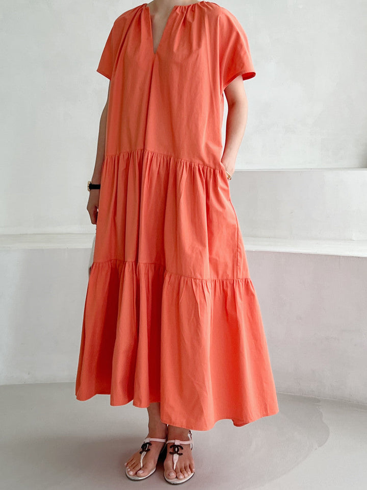 Stilla | Midi Skirt med Volanter