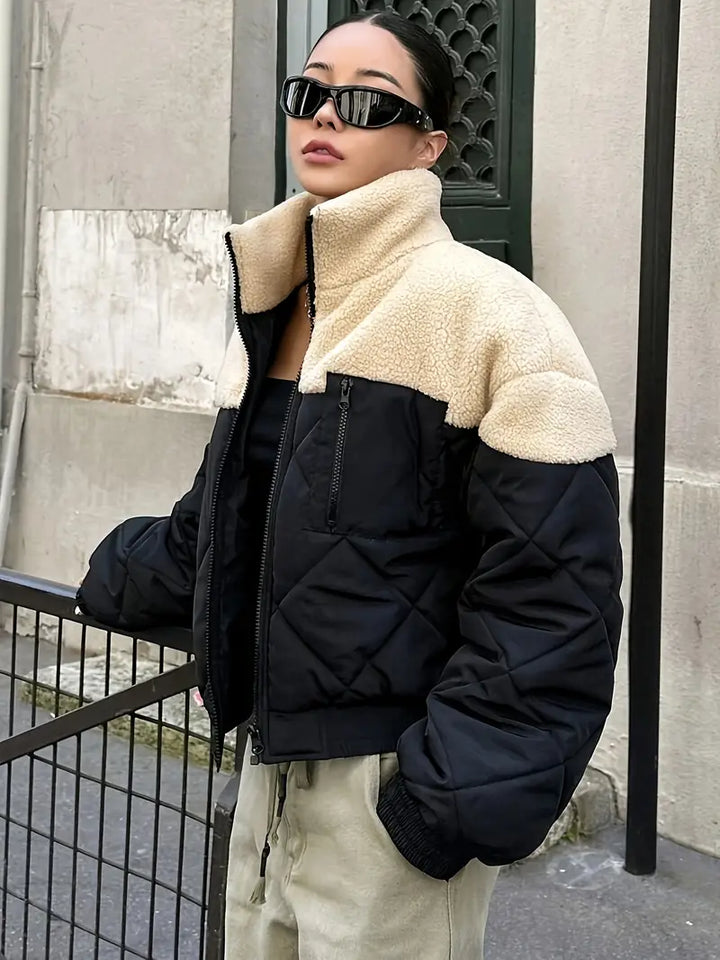 Stilla | Fleece-steppjakke