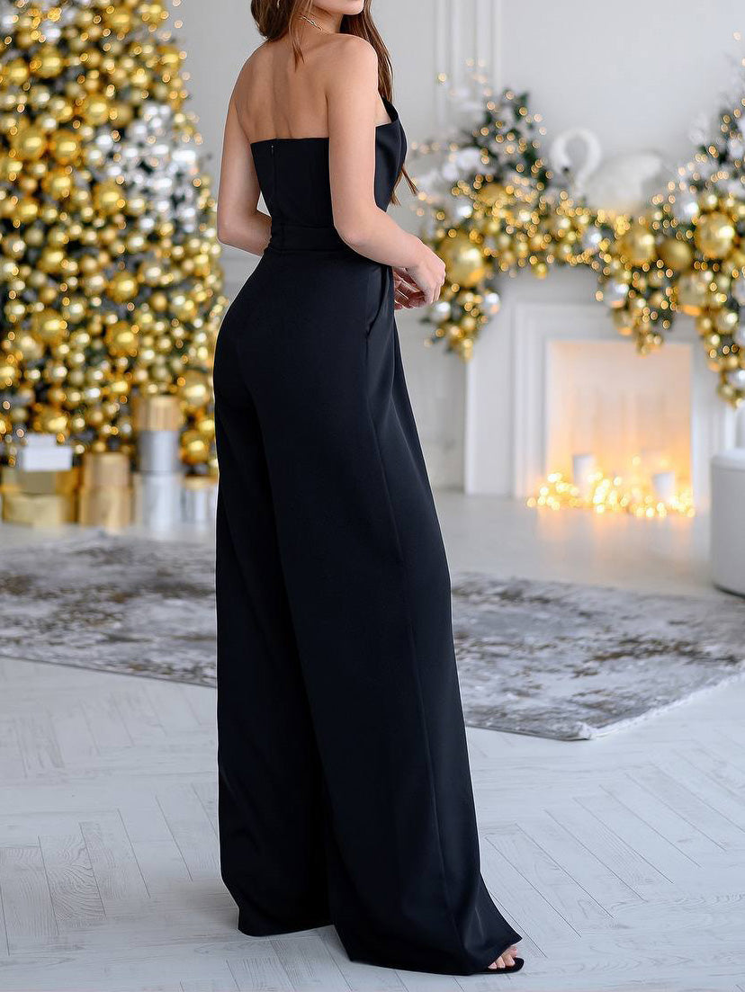 Stilla | Kvinders Onepiece Tube Top Ærmeløs Slids Onepiece