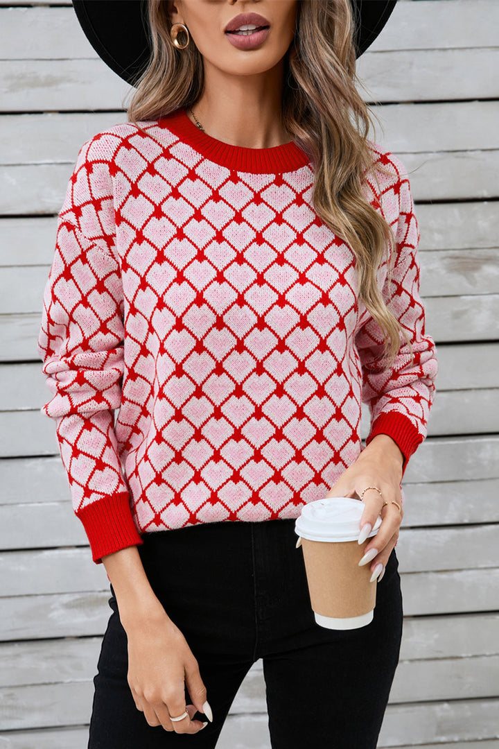 Stilla | Rundhals Sweatshirt med faldende skuldre