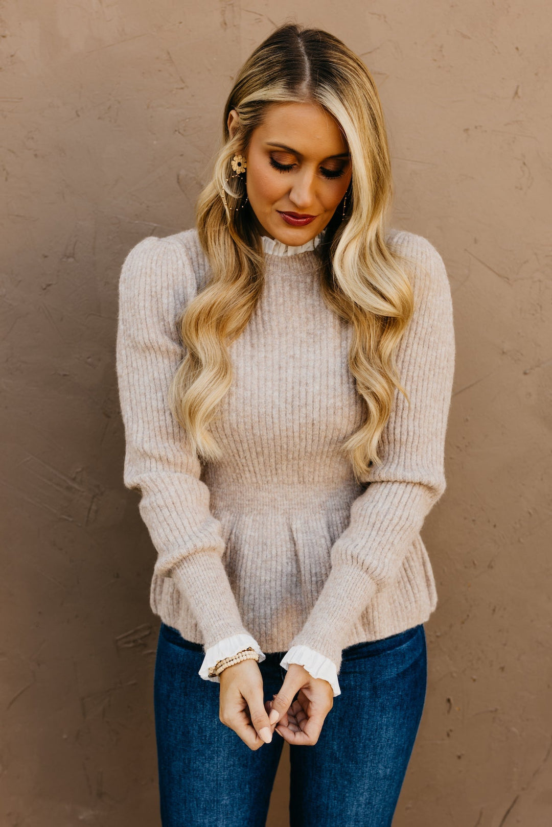 Stilla | Rynket skørt pullover