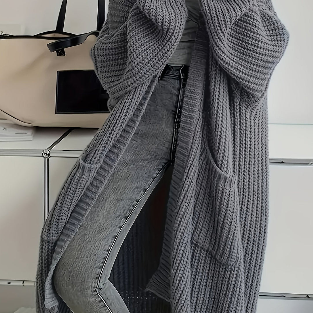 Stilla | Cozy Strikcardigan med Bælte til Kvinder