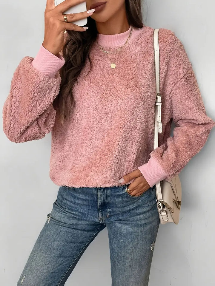 Stilla | Pullover i blødt plys
