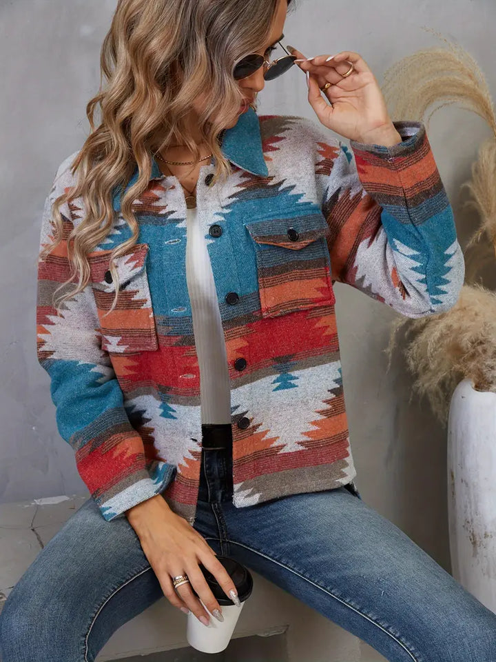 Stilla | Vintages stil bomuldsjakke