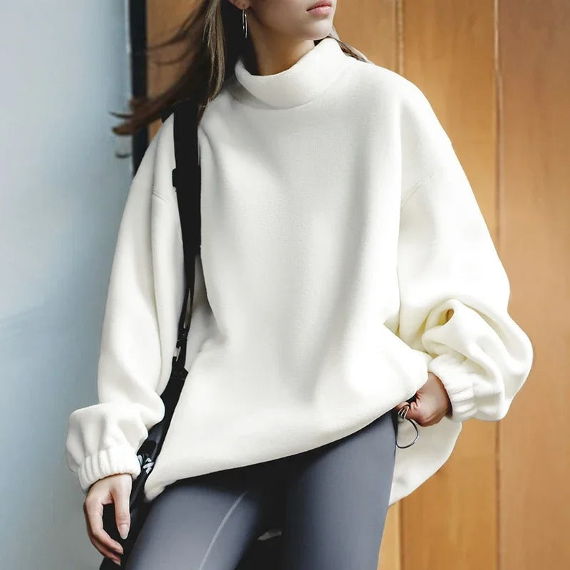 Stilla | Oversize-Cardigan med Ståkrave